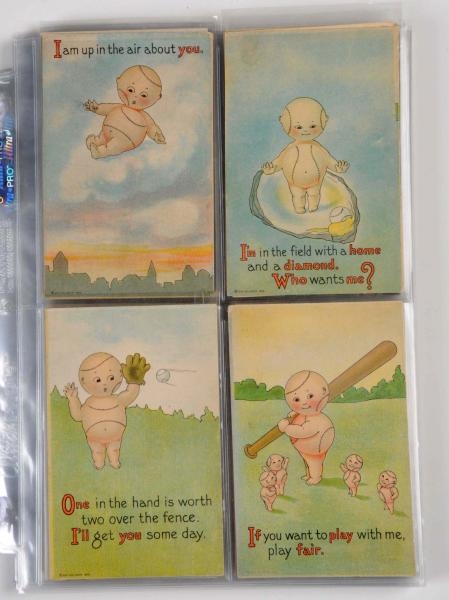 LOT OF 88: SPORTS RELATED POSTCARDS.              