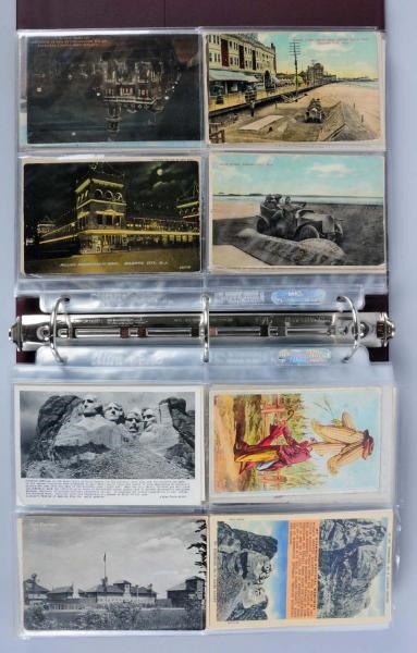 LOT OF 240: VIEW POSTCARDS.                       