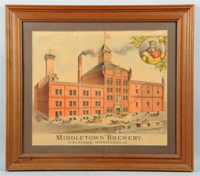 MIDDLETOWN BREWERY SIGN.                          