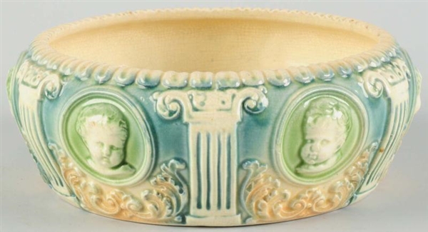 ROSEVILLE CAMEO LOW BOWL.                         
