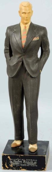 1940S "PALM BEACH" MENS SUITS ADVERTISING FIGURE 