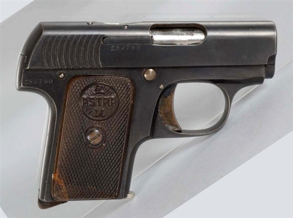 ASTRA 1916 AUTOMATIC .25 CAL PISTOL. **           