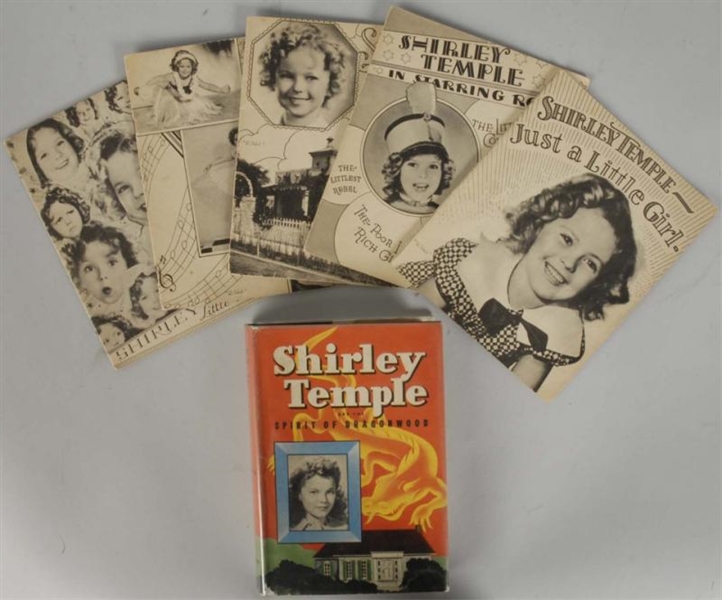 LOT OF 6: SHIRLEY TEMPLE BOOKS.                   