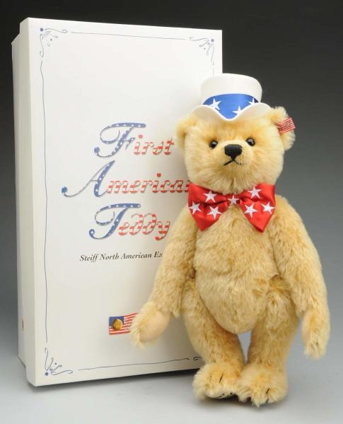 STEIFF FIRST AMERICAN TEDDY BEAR.                 