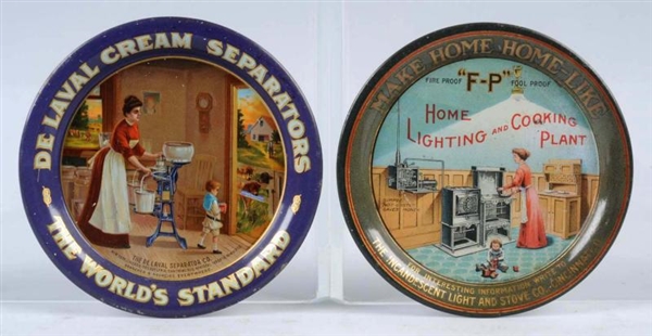 LOT OF 2: ADVERTISING TIP TRAYS.                  