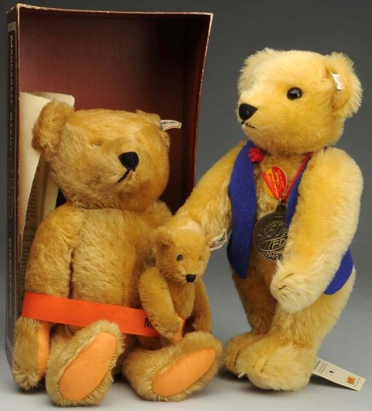 LOT OF 2: STEIFF LIMITED EDITION BEARS.           