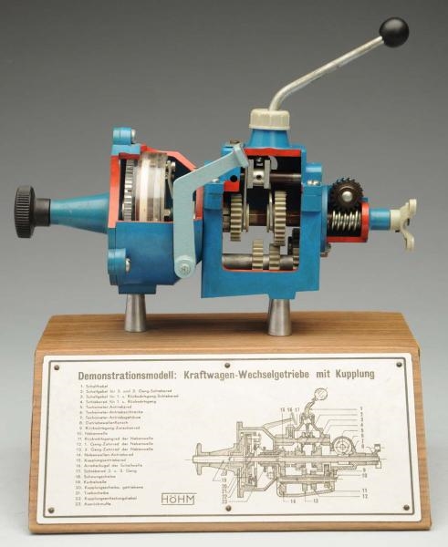 GERMAN ROTARY ENGINE MODEL.                       