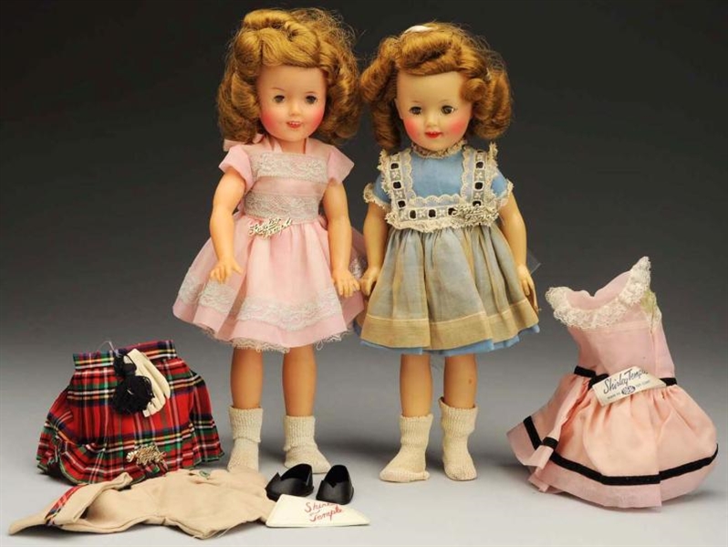 LOT OF 2:SHIRLEY TEMPLE DOLLS.                    