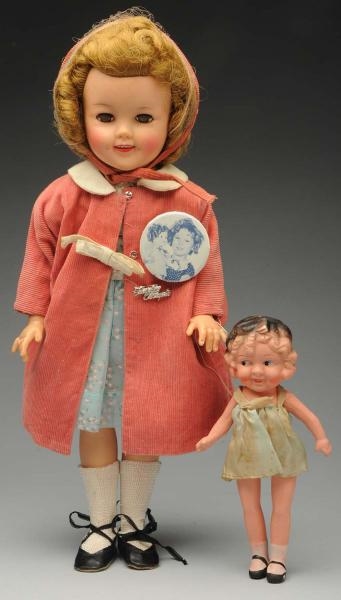 LOT OF 2: SHIRLEY TEMPLE DOLLS.                   