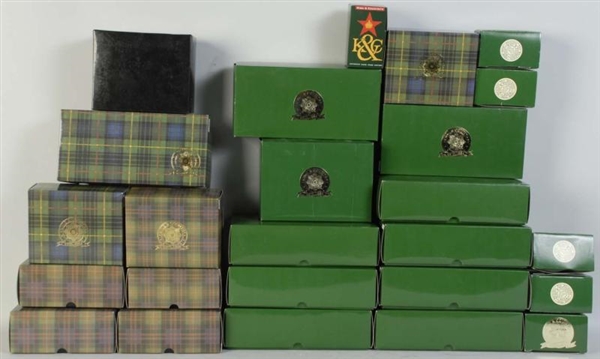 LOT OF 25: KING & COUNTRY EMPTY BOXES.            