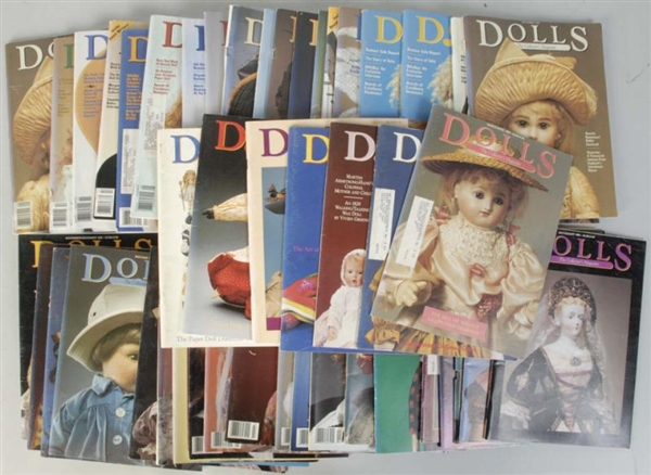 LOT OF 47: DOLL MAGAZINES.                        