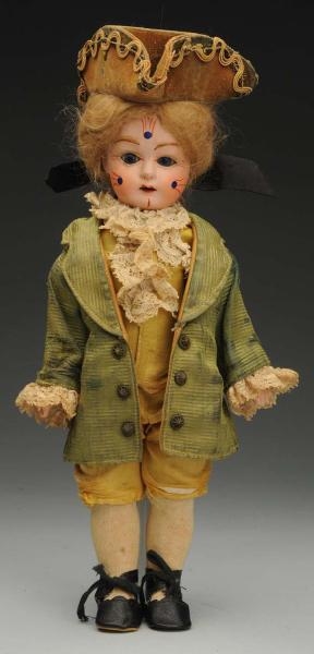 FRENCH COMPOSITION CHARACTER DOLL.                