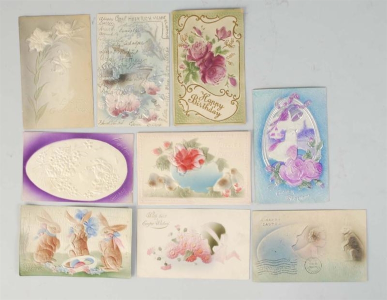 LOT OF 1200+ EASTER POSTCARDS.                    