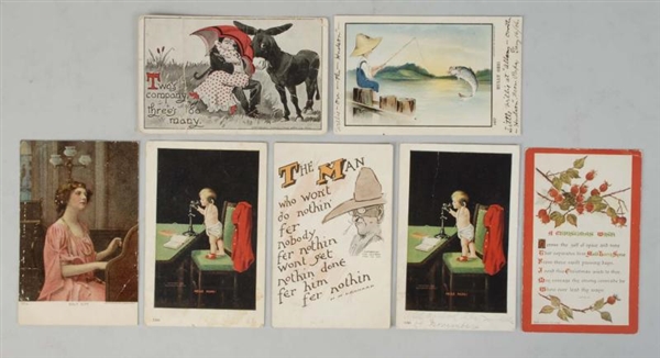 LOT OF 900+ POSTCARDS BY VARIOUS PUBLISHERS.      