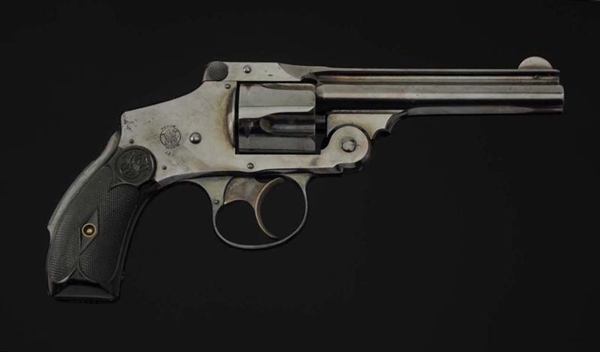 SMITH AND WESSON .38 CAL. REVOLVER**.             