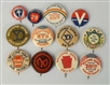 LOT OF 12: WWII WELCOME HOME PINBACK BUTTONS.     