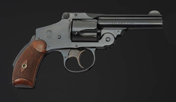 SMITH & WESSON .38 CAL. HAMMERLESS REVOLVER**.    