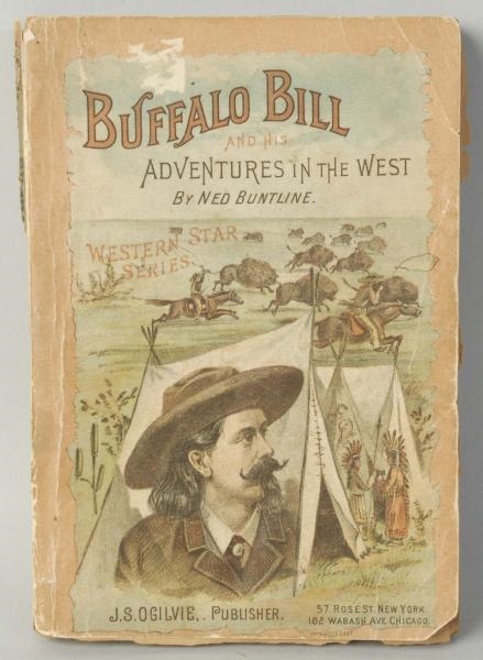 1886 BUFFALO BILL BOOK.                           
