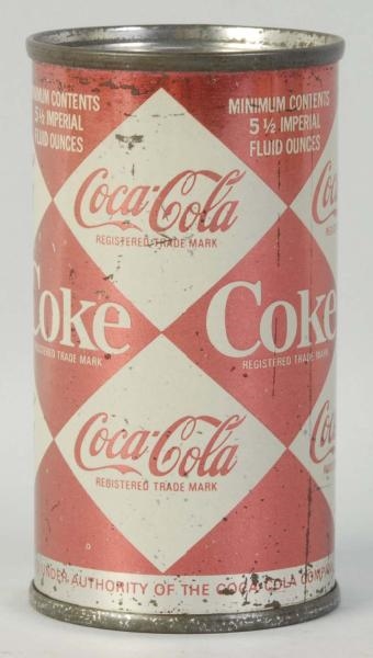 1960S 5.5 OZ COCA-COLA MULTI-DIAMOND CAN.         