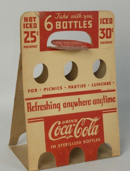 UNUSUAL COCA-COLA 6-PACK CARRIER.                 