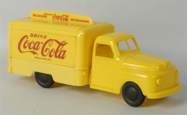 1950S COCA-COLA PLASTIC TRUCK.                    