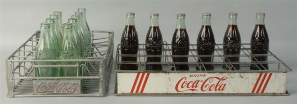 1940S-60S COCA-COLA CASES.                        