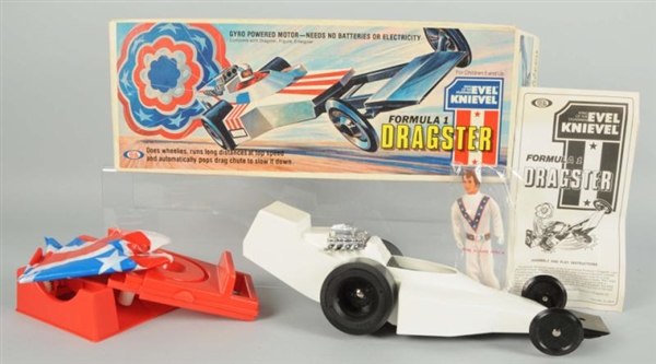 EVEL KNIEVEL DRAGSTER IN BOX.                     