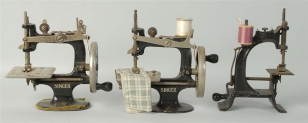 LOT OF 3:SEWING MACHINES.                         
