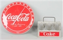 LOT OF 3: COCA-COLA ADVERTISING PIECES.           