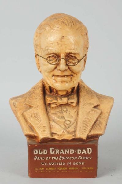 OLD GRAND DAD ADVERTISING FIGURE.                 