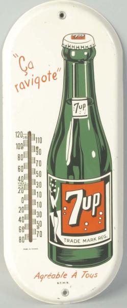 FRENCH 7-UP THERMOMETER.                          