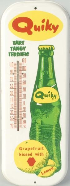QUIKY SODA THERMOMETER.                           