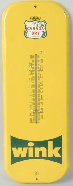 WINK CANADA DRY THERMOMETER.                      