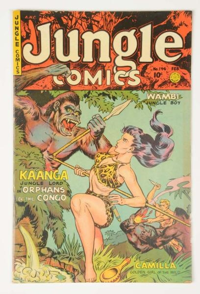 1952 JUNGLE COMICS #146.                          