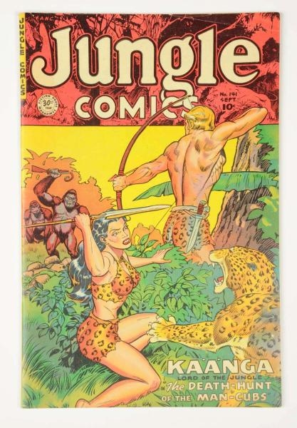 1951 JUNGLE COMICS #141.                          