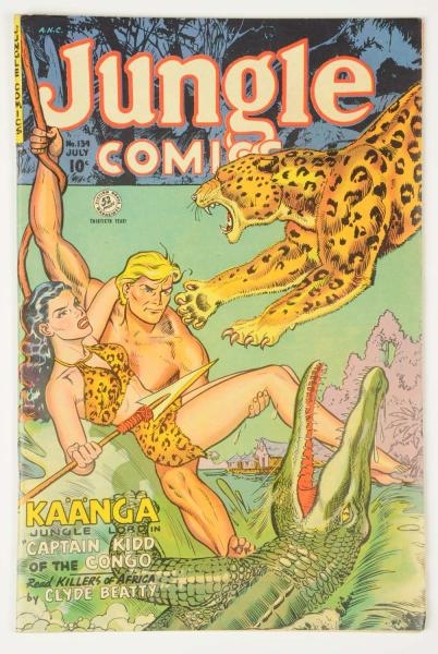 1951 JUNGLE COMICS #139.                          