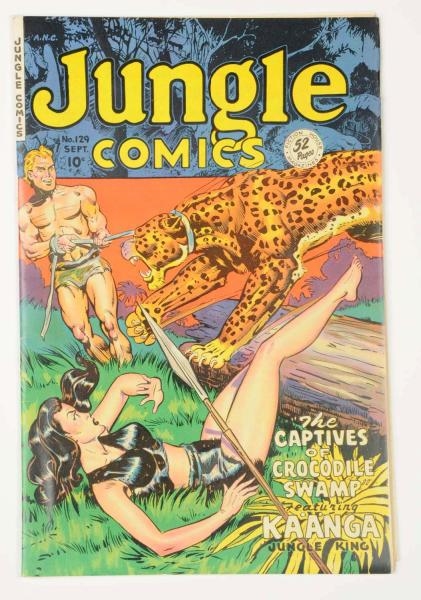 1950 JUNGLE COMICS #129.                          