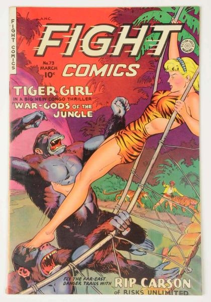 1951 FIGHT COMICS #73.                            