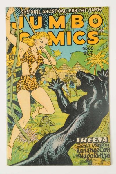 1945 JUMBO COMIC BOOK #80.                        