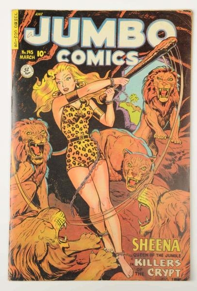 1951 JUMBO COMIC BOOK #145.                       