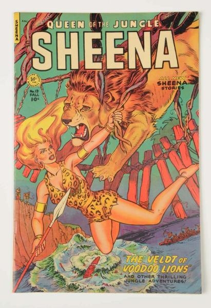 1951 SHEENA COMIC QUEEN OF THE JUNGLE BOOK #13.   