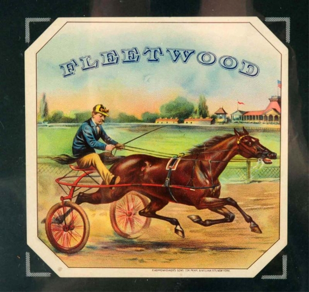 FLEETWOOD OUTER CIGAR LABEL.                      