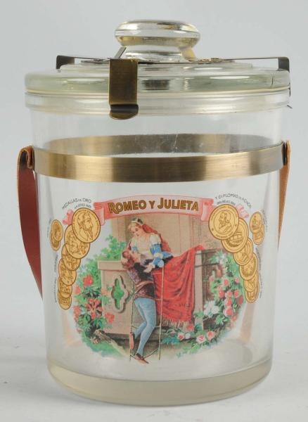 ROMEO & JULIETA CIGAR JAR.                        