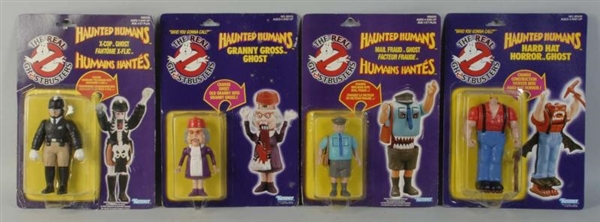 LOT OF 4: THE REAL GHOSTBUSTERS HAUNTED HUMANS.   