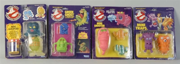 LOT OF 4: THE REAL GHOSTBUSTERS MONSTER FIGURES.  