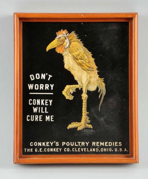 CONKEYS POULTRY REMEDIES SIGN.                   