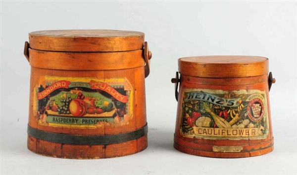 HEINZ WOODEN CONTAINERS.                          