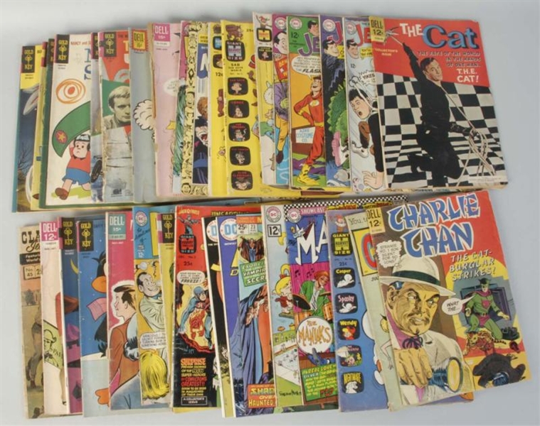 LOT OF 35: 1950S - 1960S FUNNY COMICS.            