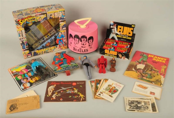 LG. LOT OF VINTAGE & CONTEMPORARY CHARACTER ITEMS 