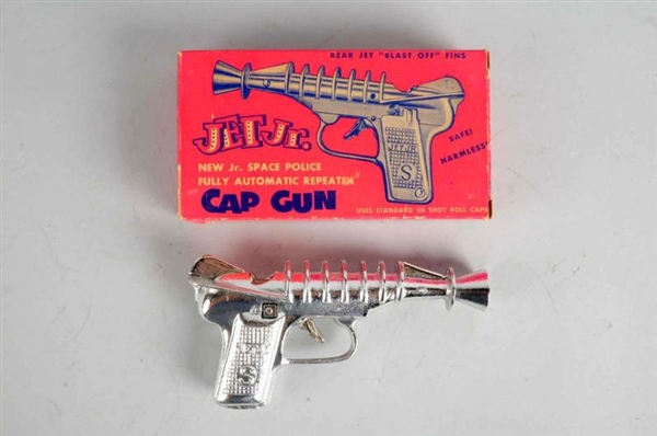 SCARCE JET JR. SPACE TYPE CAP GUN.                